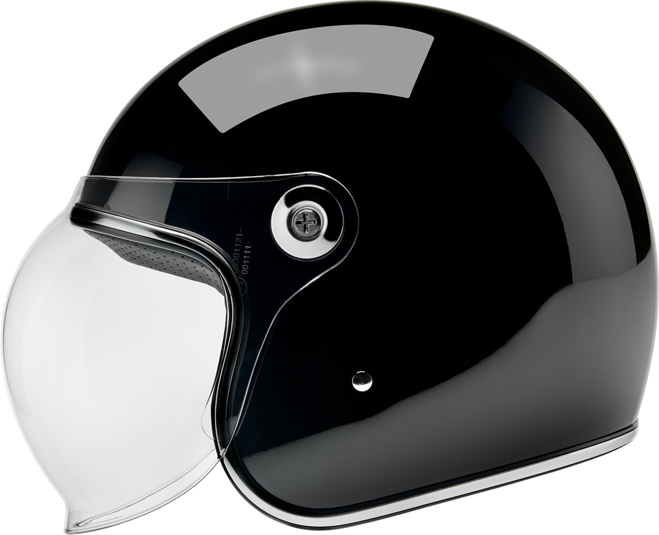 BILTWELL Tahoe™ Helmet - Solid - Gloss Black - XS 1008-101-501