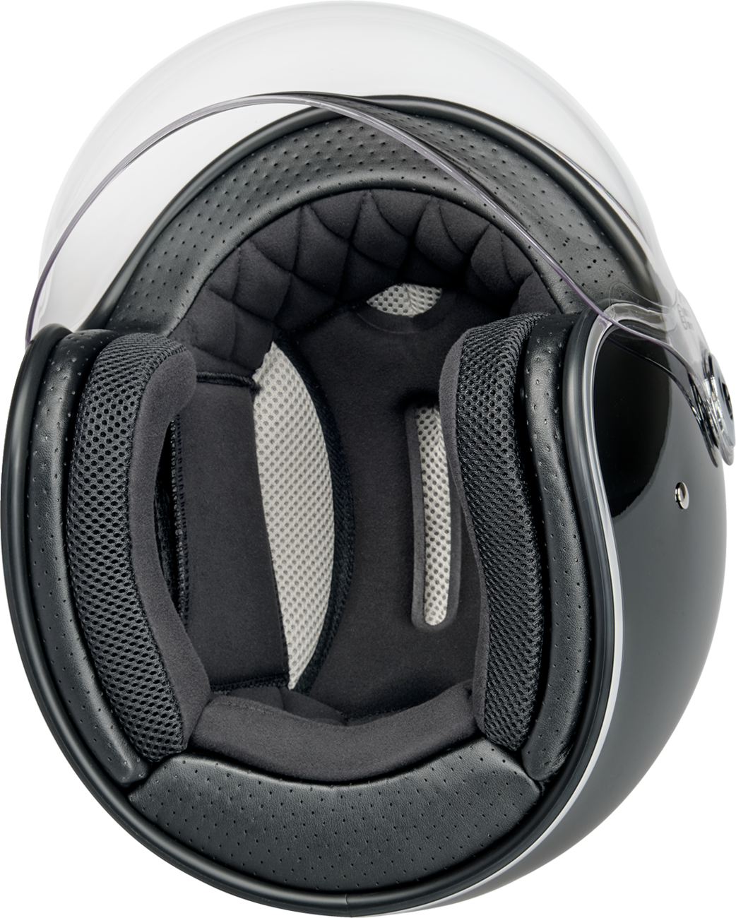 BILTWELL Tahoe™ Helmet - Solid - Gloss Black - Small 1008-101-502