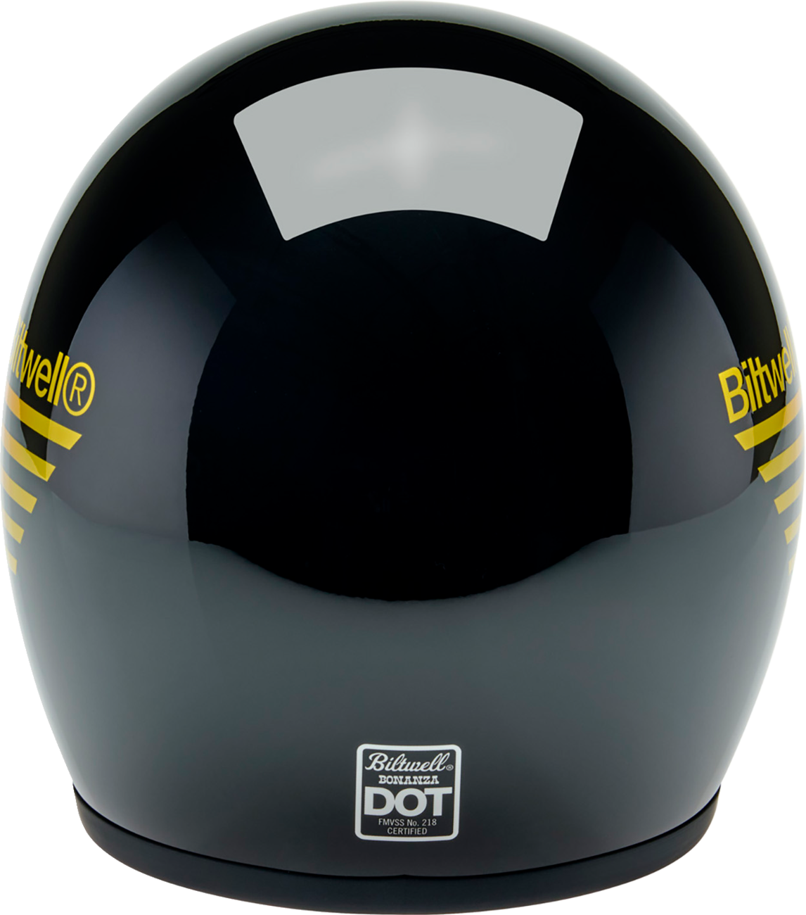 BILTWELL Bonanza Helmet - Lightspeed - Gloss Black/Orange/Yellow - 2XL 1001-5115-206