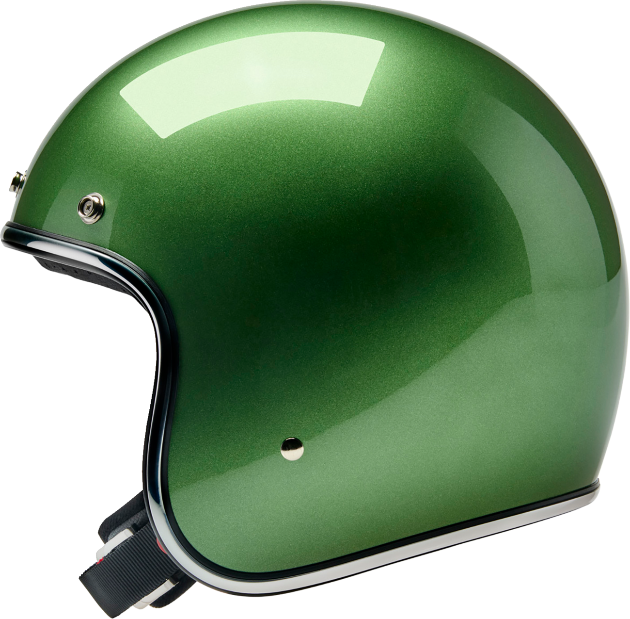 BILTWELL Bonanza Helmet - Metallic Irish Green - Large 1001-3117-204