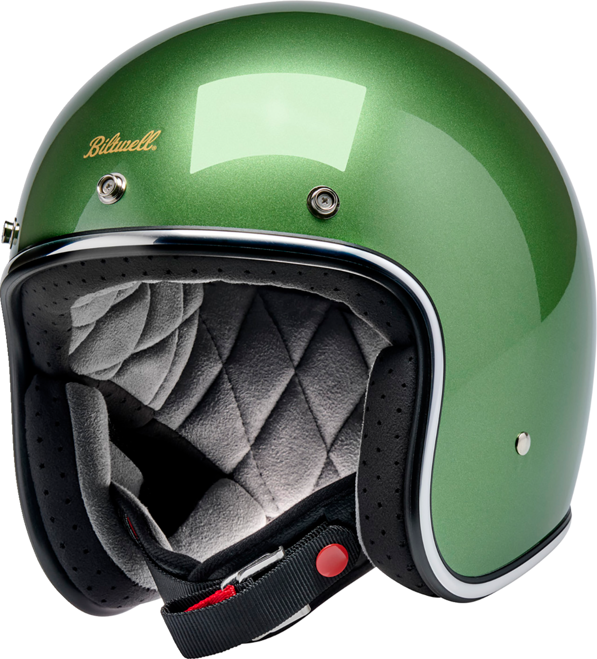 BILTWELL Bonanza Helmet - Metallic Irish Green - 2XL 1001-3117-206