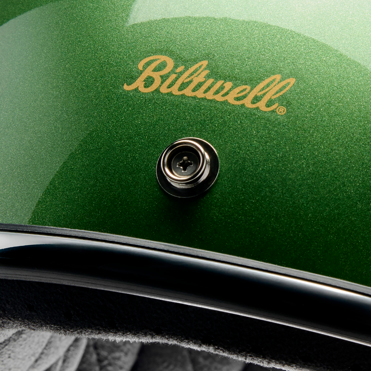 BILTWELL Bonanza Helmet - Metallic Irish Green - Large 1001-3117-204