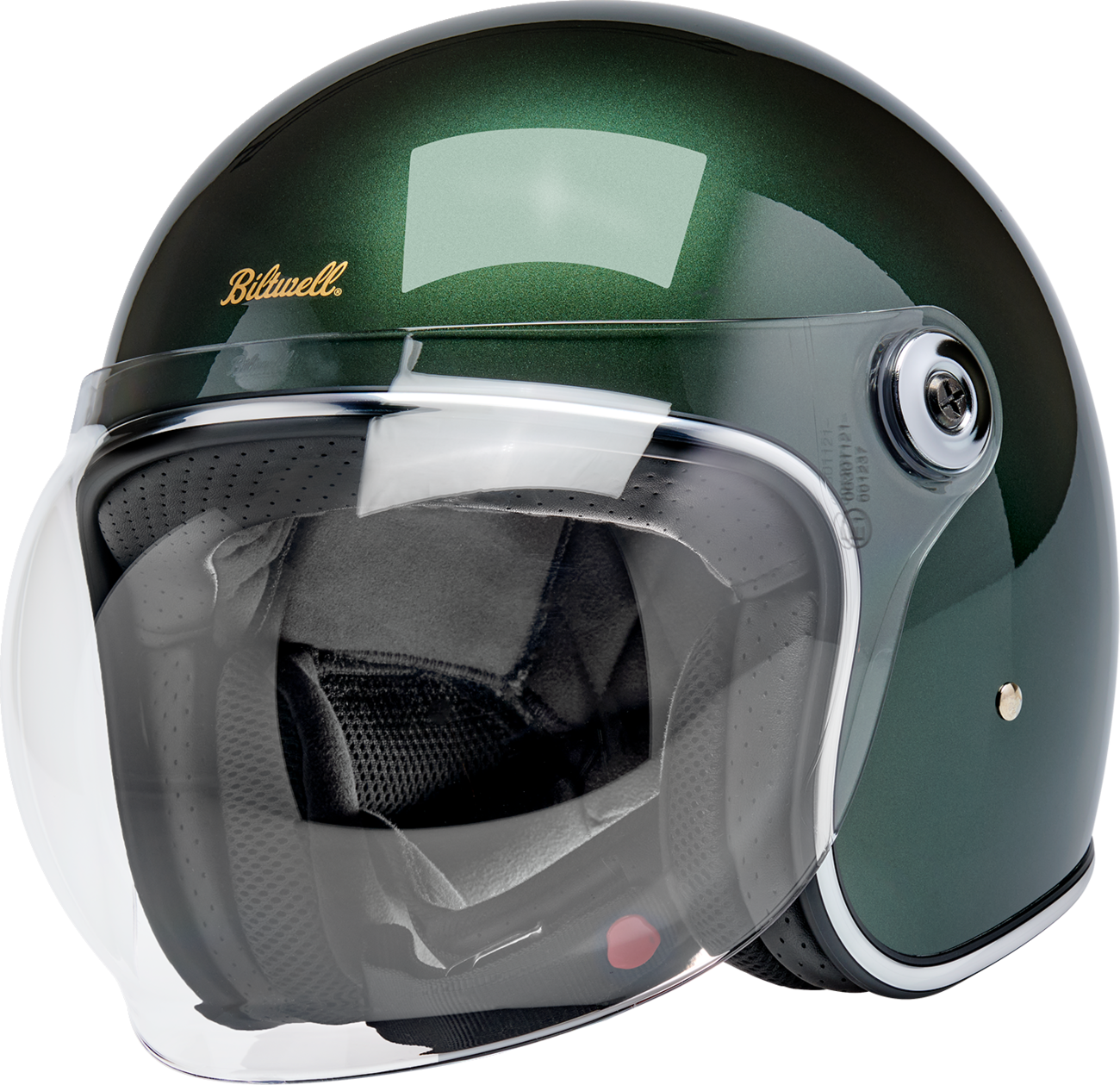 BILTWELL Tahoe™ Helmet - Solid - Metallic Sierra Green - XS 1008-324-501