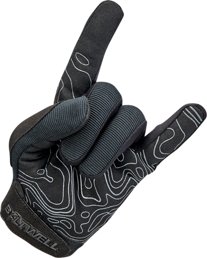 BILTWELL Ridgecrest Gloves - Black Out - Large 1511-1717-004