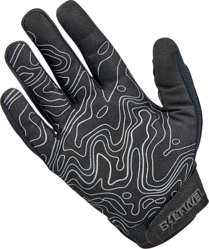 BILTWELL Ridgecrest Gloves - Black Out - Large 1511-1717-004