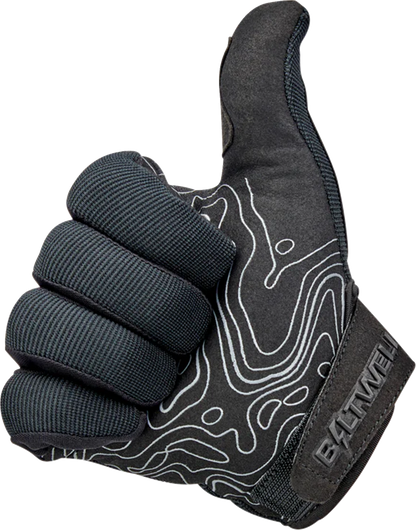 BILTWELL Ridgecrest Gloves - Black Out - 2XL 1511-1717-006