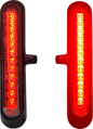CUSTOM DYNAMICS LED Saddlebag Lights - Red Lens - Matte Black CD-LRST-SB-R