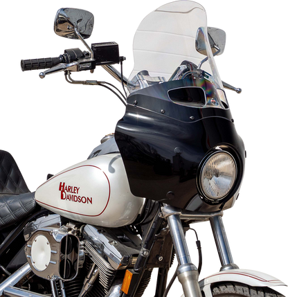 KLOCK WERKS Flare® Windshield - Road Warrior Fairing - 15" - Clear KWW-06-0613-C
