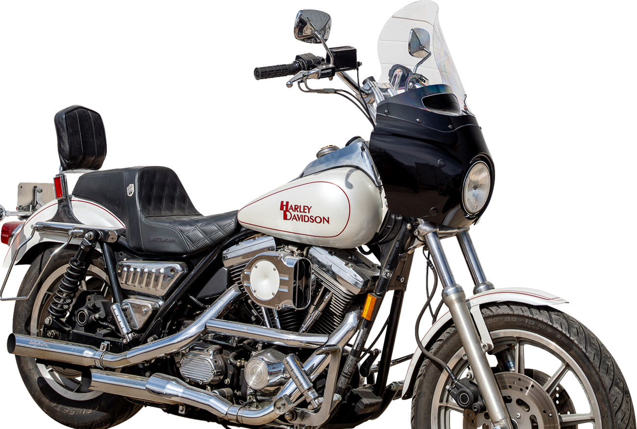 KLOCK WERKS Flare® Windshield - Road Warrior Fairing - 15" - Clear KWW-06-0613-C