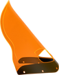 KLOCK WERKS Ice Flare® Windshield - 15" - Orange Ice - Road Warrior Fairing KWW-06-0615