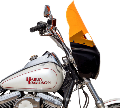 KLOCK WERKS Ice Flare® Windshield - 15" - Orange Ice - Road Warrior Fairing KWW-06-0615