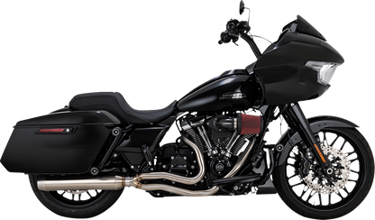 VANCE & HINES 2-into-1 Gaslighter Exhaust System - M8 Touring - Brushed 27347