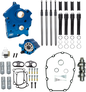 S&S CYCLE Cam Chest Kit - Water Cooled - Chain Drive - 475 Cam - Black Pushrod Tubes - M8 310-1008C