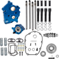 S&S CYCLE Cam Chest Kit - Oil Cooled - Gear Drive - 496 Cam - Black Pushrod Tubes - M8 310-1383A