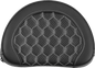 SADDLEMEN Contour Sissy Bar Pad - Honeycomb - White Stitch - Universal 051319006
