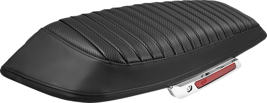 SADDLEMEN Saddlebag Lid Covers - Tuck-n-Roll - Carbon Fiber - FLH/FLT '23-'25 L870-23-20500