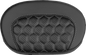 SADDLEMEN Mini Contour Sissy Bar Pad - Honeycomb - Silver Stitch 061019005