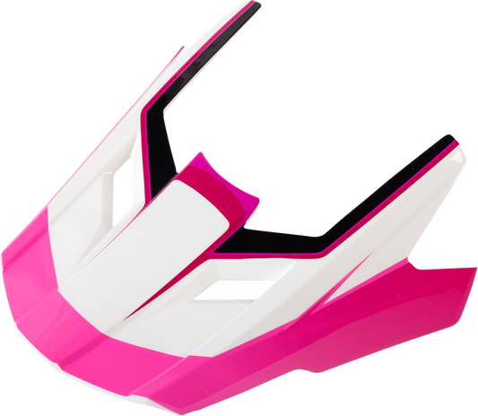 Z1R Dirt Maxx Visor Kit - Vortex Pink/White for Z1R Helmets, Part Number 0132-1933