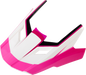 Z1R Dirt Maxx Visor Kit - Vortex Pink/White for Z1R Helmets, Part Number 0132-1933
