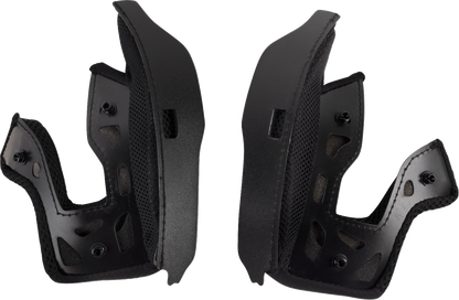 THOR Youth Fleet Cheek Pads - Black - Large 0134-4224