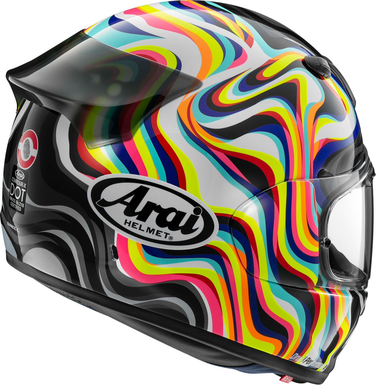 ARAI HELMETS Contour-X Helmet - Swirl - White - XL 0101-20189