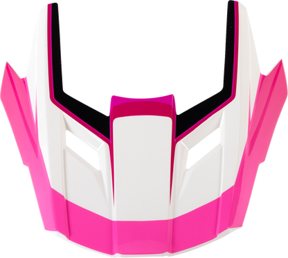 Z1R Dirt Maxx Visor Kit - Vortex Pink/White for Z1R Helmets (Part 0132-1934)