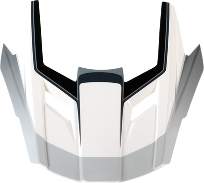 Z1R Dirt Maxx Visor Kit - Vortex - Black/White/Gray - XS-M 0132-1935