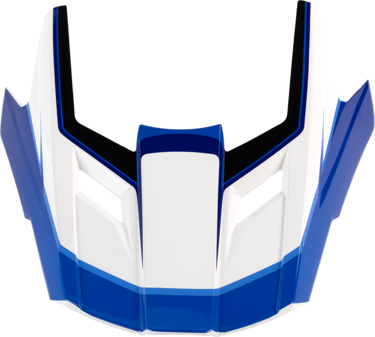 Z1R Youth Dirt Maxx Visor Kit - Vortex - Blue/White 0132-1945