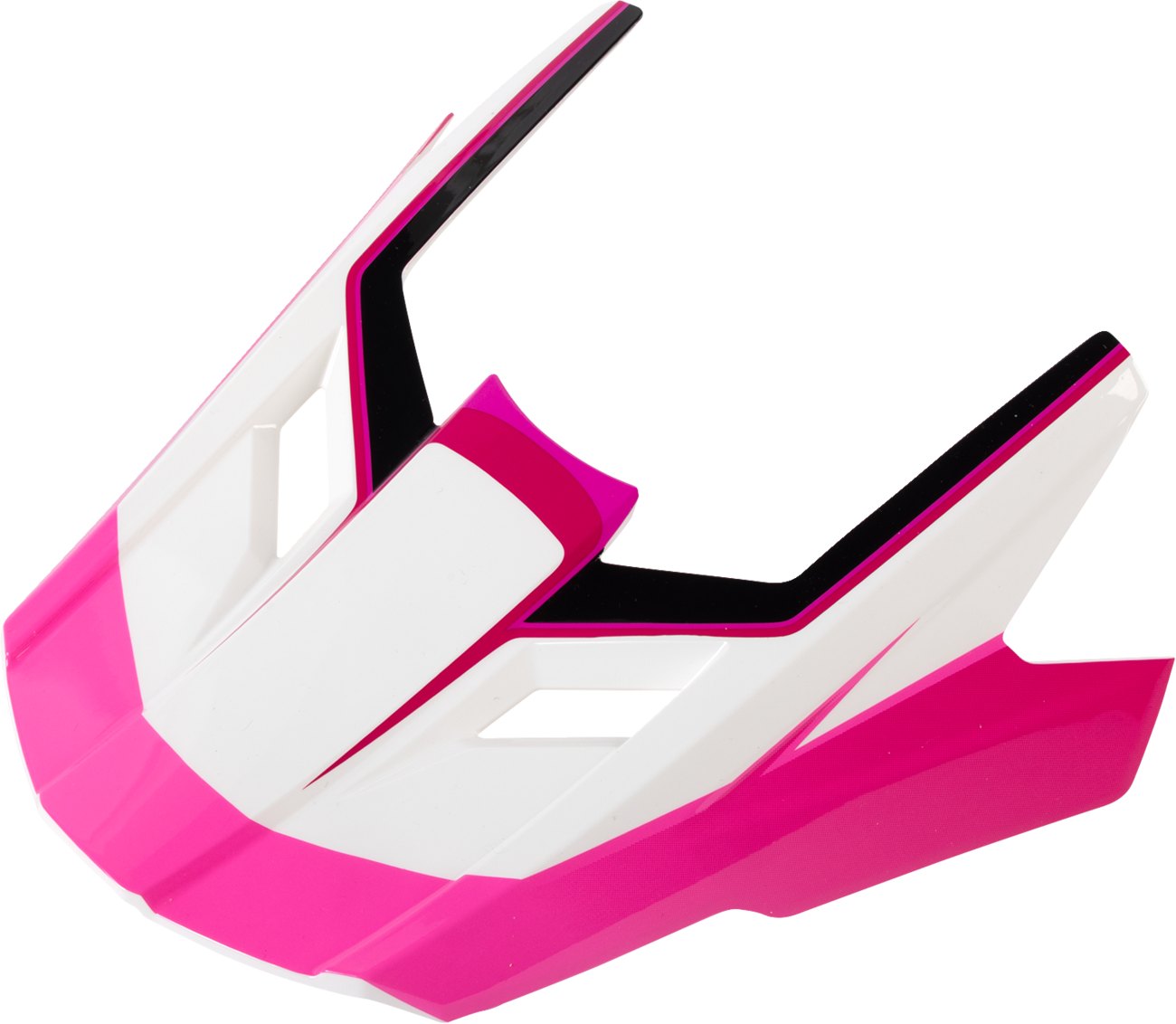 Z1R Youth Dirt Maxx Visor Kit - Vortex - Pink/White 0132-1947