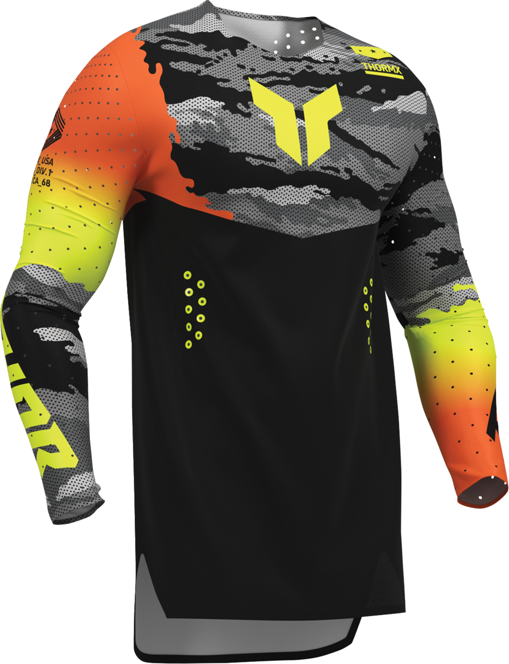 THOR Sportmode Recon LE Jersey - Black/Acid - XL 2910-9077