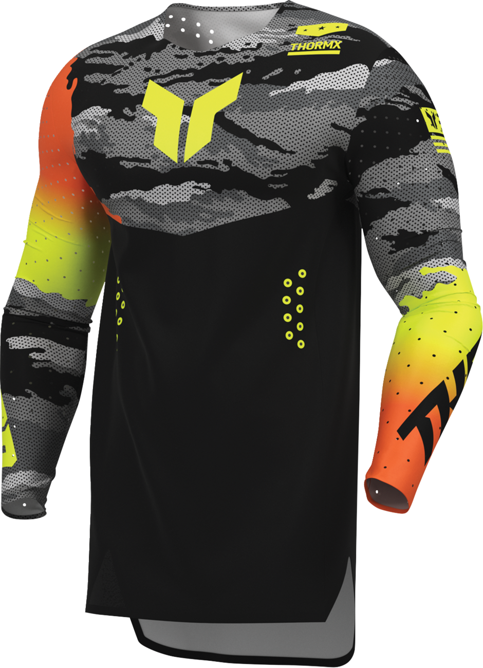 THOR Sportmode Recon LE Jersey - Black/Acid - XL 2910-9077