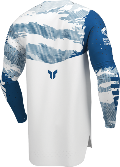 THOR Sportmode Recon LE Jersey - White/Blue - Large 2910-9079