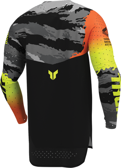 THOR Sportmode Recon LE Jersey - Black/Acid - Large 2910-9076