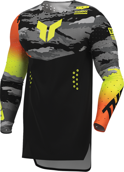 THOR Sportmode Recon LE Jersey - Black/Acid - Large 2910-9076