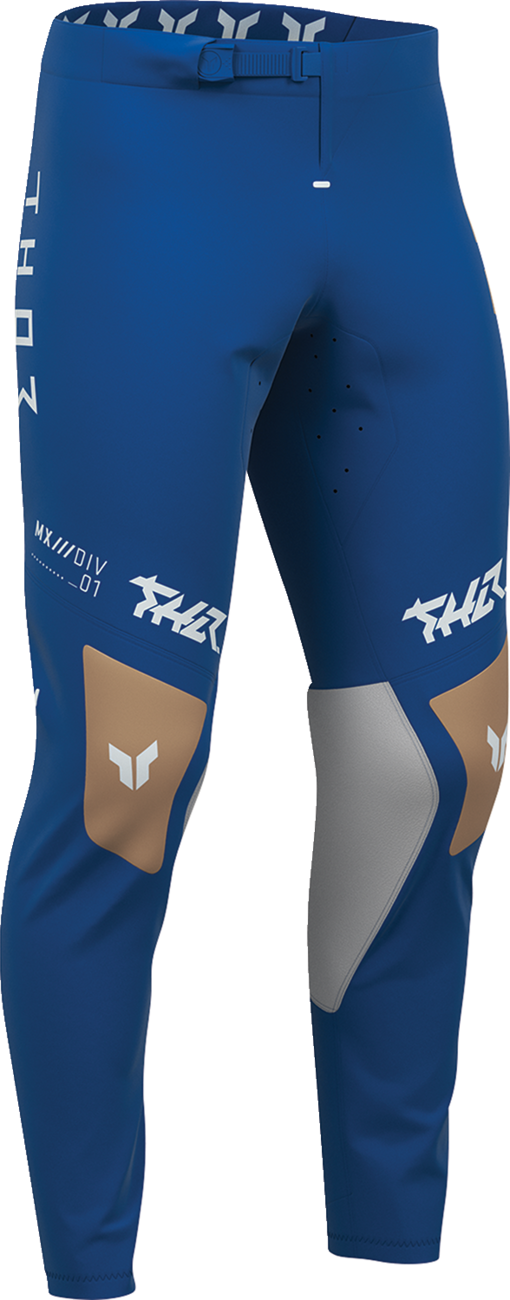 THOR SPORTMODE Mind Control Pants - Light Gray/Blue - US 36 2901-12848