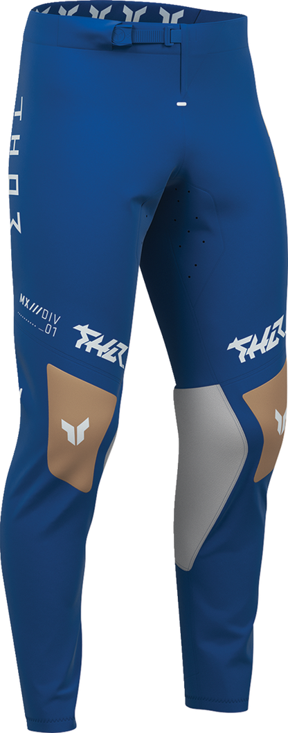 THOR Sportmode Mind Control Pants - Light Gray/Blue - US 38 2901-12849
