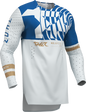 THOR Sportmode Mind Control Jersey - Light Gray/Blue - XL 2910-8770