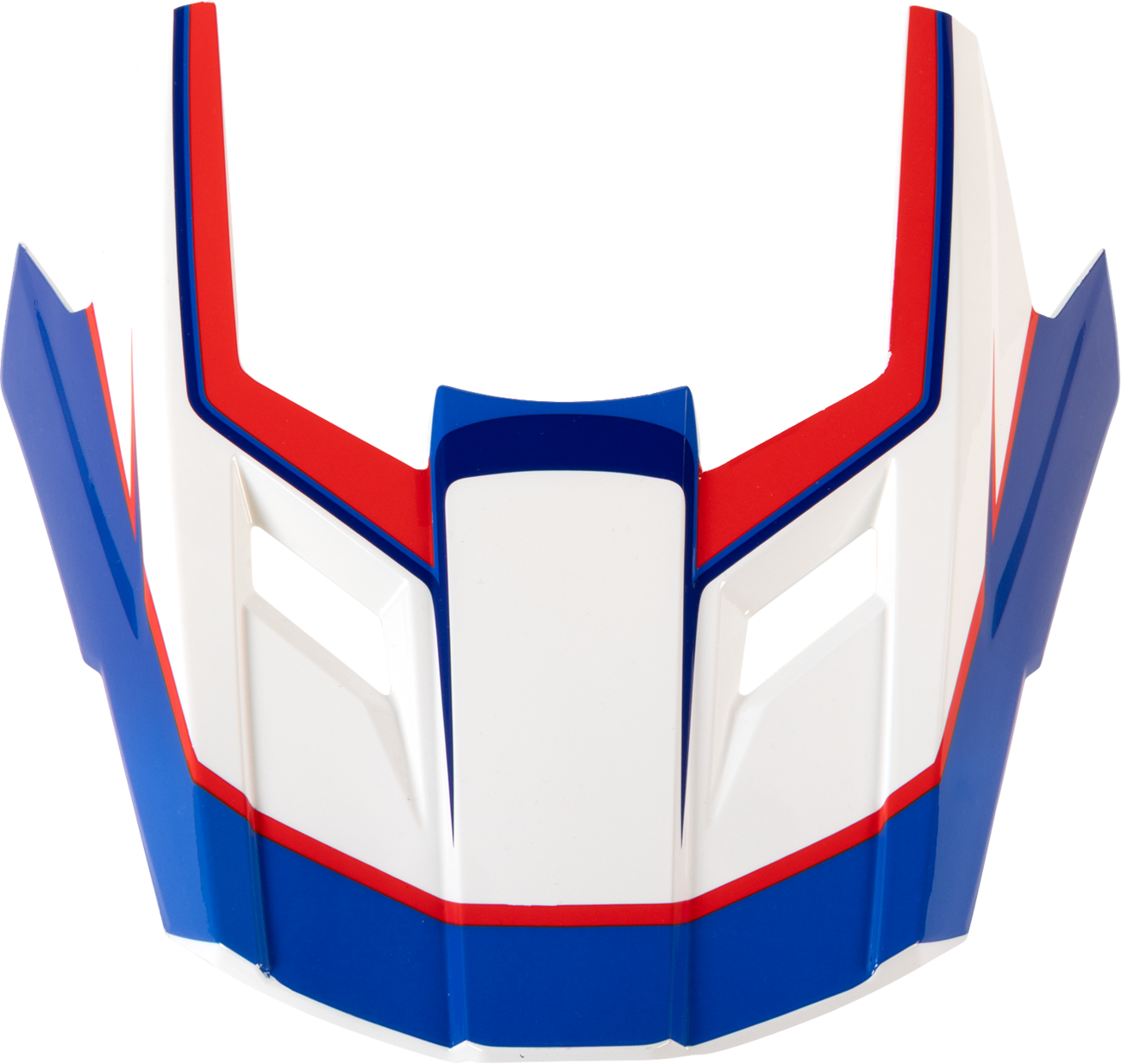Z1R Dirt Maxx Visor Kit - Vortex - Red/White/Blue - XS-M 0132-1940