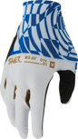 THOR Sportmode Mind Control Gloves - Light Gray/Blue - XL 3330-9129