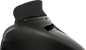 MEMPHIS SHADES Spoiler Windshield - 4-1/2" - Dark Black Smoke - FLH MEP84610
