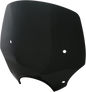 MEMPHIS SHADES El Paso Windshield - 15" - 7" Headlight Cutout - Dark Black Smoke MEP5245