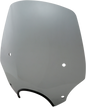MEMPHIS SHADES El Paso Windshield - 17" - 7" Headlight Cutout - Black Smoke MEP5213
