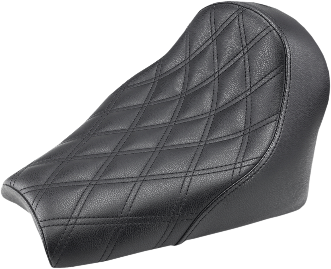 SADDLEMEN Renegade™ Solo Seat - Lattice Stitched - Black - Scout '18-'24 I18-33-002LS