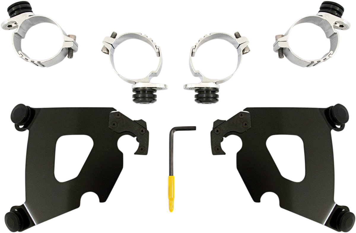 MEMPHIS SHADES Cafe Mounting Kit - Black - FX MEB1994