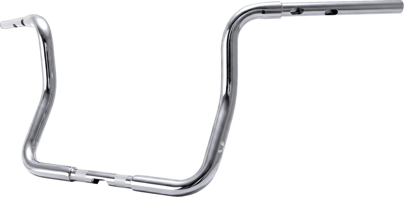 BURLY BRAND 1-1/4" Bagger Ape Hanger Handlebar - Touring - 13" - Chrome B12-2101C