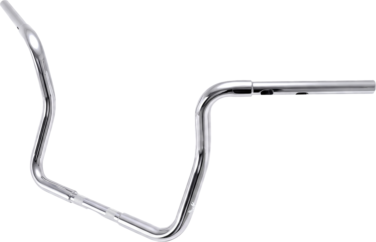 BURLY BRAND 1-1/4" Bagger Ape Hanger Handlebar - Touring - 13" - Chrome B12-2101C