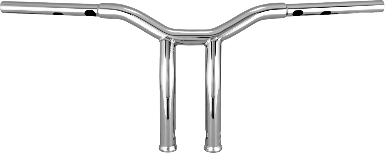 BURLY BRAND Dominator Handlebar - Touring/Softail - 10" - Chrome B12-6081C