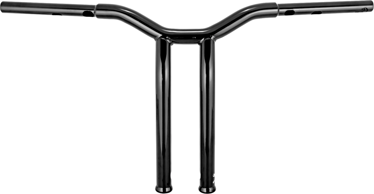 BURLY BRAND Dominator Handlebar - Touring/Softail - 14" - Black B12-6083B