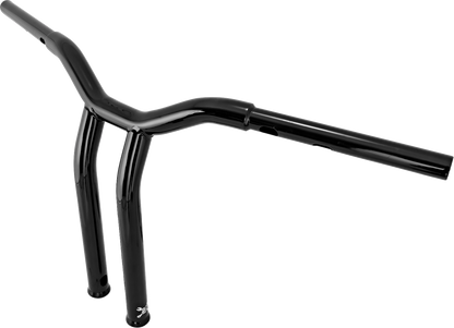 BURLY BRAND Dominator Handlebar - Touring/Softail - 14" - Black B12-6083B