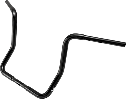 BURLY BRAND 1-1/4" Bagger Ape Hanger Handlebar - Touring - 15" - Black B12-2102B